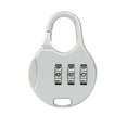 thumbnail image 1 of Clearance! Delayuji Furniture Protection 3 Digit Combination Locks Set Small Padlock Combination Lock for Luggage Padlock for Suitcase One Size Multi-Color, 1 of 4