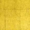 thumbnail image 1 of Ahgly Company Indoor Square Abstract Yellow Modern Area Rugs, 8' Square, 1 of 4