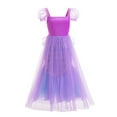 thumbnail image 2 of Girls Mermaid Princess Costume Sequins Party Dress with Accessories, 2 of 6