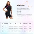 thumbnail image 7 of vastwit Sport Swimsuit for Women Sport Rash Guard Swimwear UV Protection Boyleg Surf Bathing Suit Black White M, 7 of 7
