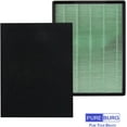 thumbnail image 4 of Replacement Filter Set Compatible with Coway Airmega 150 (AP-1019C) & Airmega 160 Air Purifiers, 2-Pack H13 HEPA + 8 x Activated Carbon Pre-Filter Air Clean, 4 of 6