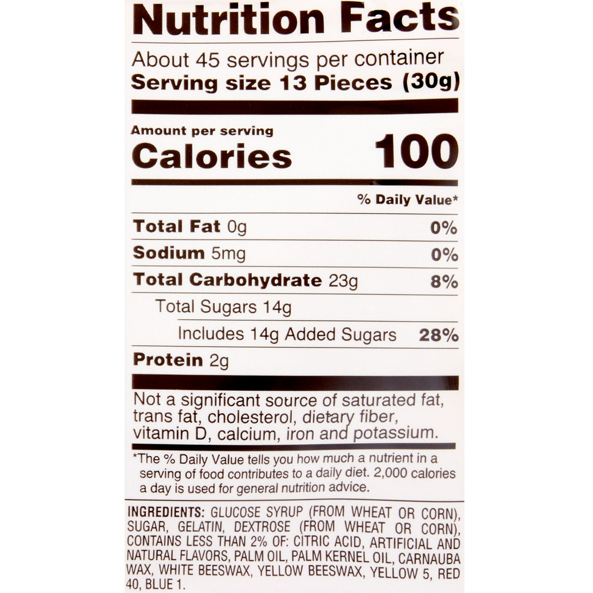 HARIBO Goldbears Gummy Bears Original Assorted Fruit Flavor Candy Gummies, 3lb, Bulk Party Size Bag