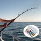 thumbnail image 3 of Señuelo de pesca, anzuelo afilado, simulación 3d, ojo de pez, anzuelos triples de pesca, sanguijuela, Swimbait, postura de natación Natural, cebo de sanguijuela para amantes de la pesca, 3 of 5