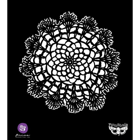 6 X 6 Stencils- Doily