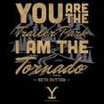 thumbnail image 2 of Women's Yellowstone Beth Dutton Trailer Park I Am The Tornado  Graphic T-Shirt, 2 of 4