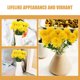 thumbnail image 3 of AURARMLET 20Ud Artificiales Flores De Amarillas Para Hogar, 3 of 8