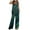 Mint Green, variant on Wyzesi Plus Suit Jacket and Vest for Women Women's Fashion Two Piece Bohemian Casual Print Tank Top Sleeveless Top Loose Wide Leg Pants Long Pants Two Piece Set 7 Shapewear Shorts Suit White