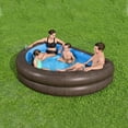 thumbnail image 3 of Alberca Inflable Familiar Bestway Media Luna 231 Cm Café, 3 of 4