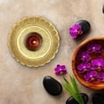 thumbnail image 6 of Shubhkart Nakshi Plate for Pooja, Decoration, Gifting (Small 7 cm, Pack of 5, Solid Brass), 6 of 7