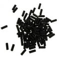 thumbnail image 1 of 2x100Pcs Bicicleta Freno Cambiador Puntas De Cable Interior Tapas De Extremo De Alambre Negro 4MM kusrkot, 1 of 8