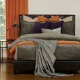 thumbnail image 3 of SIScovers Mixology Padma 6-piece Bed Cap Comforter Set with Sewn Corners Umber California King 6 Piece Mid-Century Modern, 3 of 5