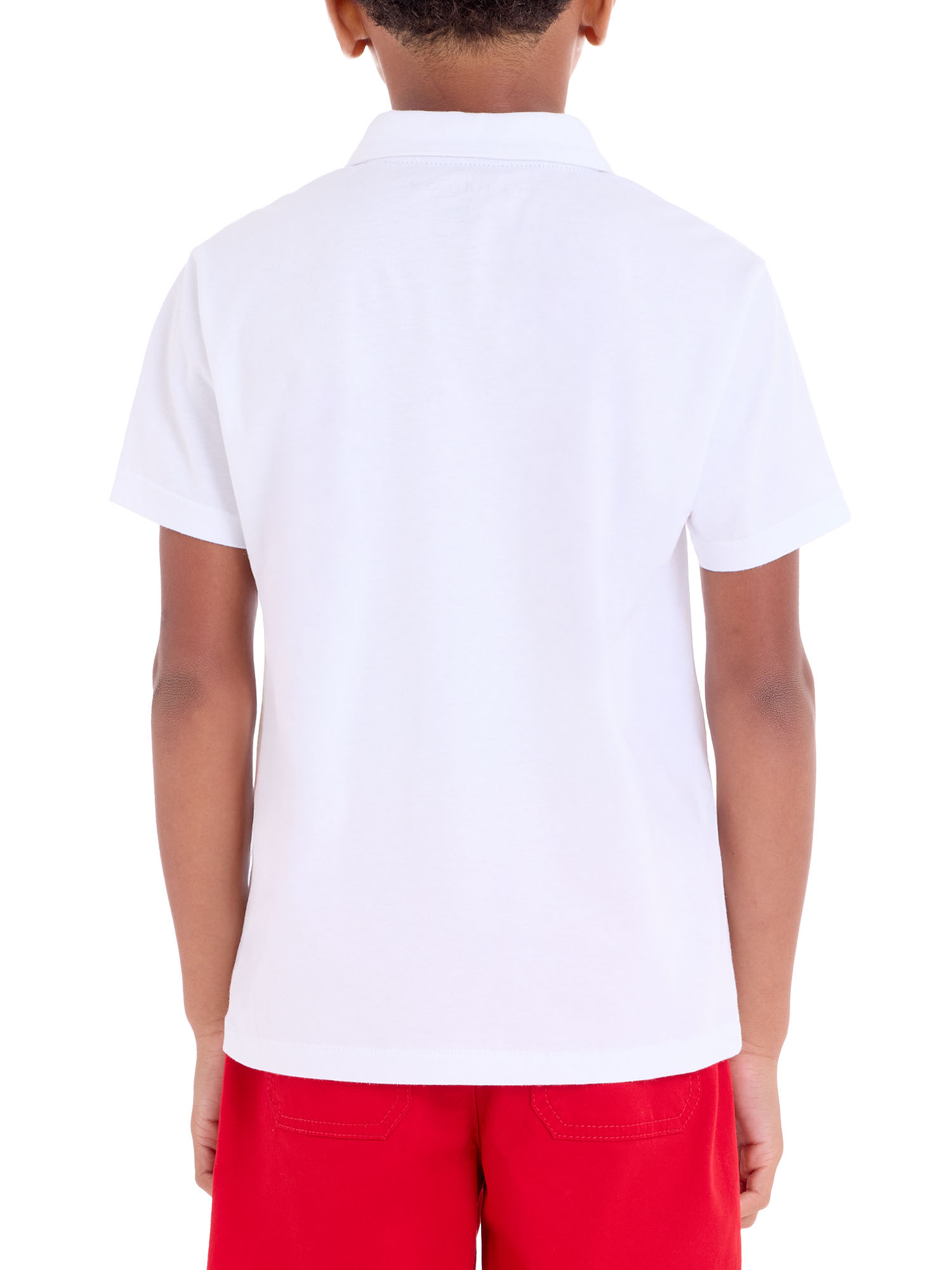 U.S. Polo Assn. Boys Chest Stripe Jersey Polo Shirt, Sizes 4-18