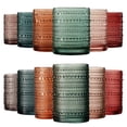 thumbnail image 1 of Juego de cristalería Khen Hobnail con relieve y vasos altos, 12 piezas, 1 of 9