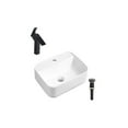 thumbnail image 1 of DROP Bath and Kitchen DR091253 Bathroom Vessel Sink Set, 1 of 1