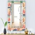 thumbnail image 3 of DESIGN ART Designart 'Tropical Mood Pineapple 4' Bohemian and Eclectic Mirror - Vanity Printed Mirror 23.7 in. wide x 31.5 in. high, 3 of 5