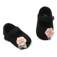 thumbnail image 5 of Infant Girl Shoes Mary Jane Flats Wedding Dress Shoes Soft Newborn Baby Girls Princess Crib Shoe First Walkers, 5 of 5