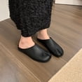 thumbnail image 5 of Bailamos Women Tabi Ninja Slip On Flats Split Toe Slippers Round Toe Shallow Lazy Slip On Boat Mules Shoes Soft Loafers Mujer, 5 of 5