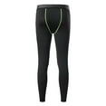 thumbnail image 4 of Gyratedream 5-10T Youth Boys Athletic Tights Compression Pants Soccer Baseball Pants Fleece Quick Dry Sports Tights, 4 of 8