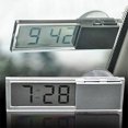thumbnail image 4 of Riwesomey Tablero de parabrisas de coche Reloj digital Diseño transparente Reloj de succión Accesorios de estilo de coche Kits de molduras para tableros de automóviles, 4 of 6