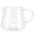 thumbnail image 2 of High Borosilicate Glass Coffee Sharing Cup Transparent Glass Mug Drinking Tea Cup With Handle, 2 of 8