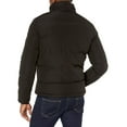 thumbnail image 4 of Adam Baker by AK Collection Men's 1602 Winter Puffer Coat Faux Fur Hooded Warm Coat - Black - XL, 4 of 4