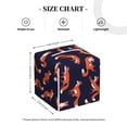 thumbnail image 4 of Gukieu Foxes In Different Poses Print Leather Tissue Box, PVC Waterproof Velcro Opening and Closing Square Tissue Box Holder, Suitable for Home and Office Decoration, 4 of 7