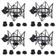 thumbnail image 1 of 4X MicróFono Shock Mount Soporte de MicróFono de GrabacióN de Montaje Ajustable Soporte de Metal Pod Soporte de MicróFono (Negro), 1 of 3