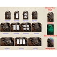 thumbnail image 4 of Off The Wall Plates - Wooden Look Eagle Holographic Decorative Acrylic Cover Single Light Switch Wallplate, 4 of 5