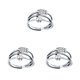 thumbnail image 4 of Qarigey Ring 925 Sterling Silver Bead Ring para aliviar el estrés Peace Rings para la transferencia de ansiedad Bead Open Ring para mujeres Type1 NO1, 4 of 6