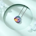 thumbnail image 2 of Dad Cremation Jewelry for Ashes - Heart Pendant Memorial Urn Necklace Ashes Holder For Dad / Papa /Grandfather/Father/Grandpa, 2 of 4