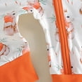 thumbnail image 7 of UngA Newborn Baby Boy Girl Easter Rabbit Jumpsuit Long Sleeve Oblique Zipper Romper Bunny Infant One Piece Overall Outfit (Orange,3-6 Months), 7 of 7