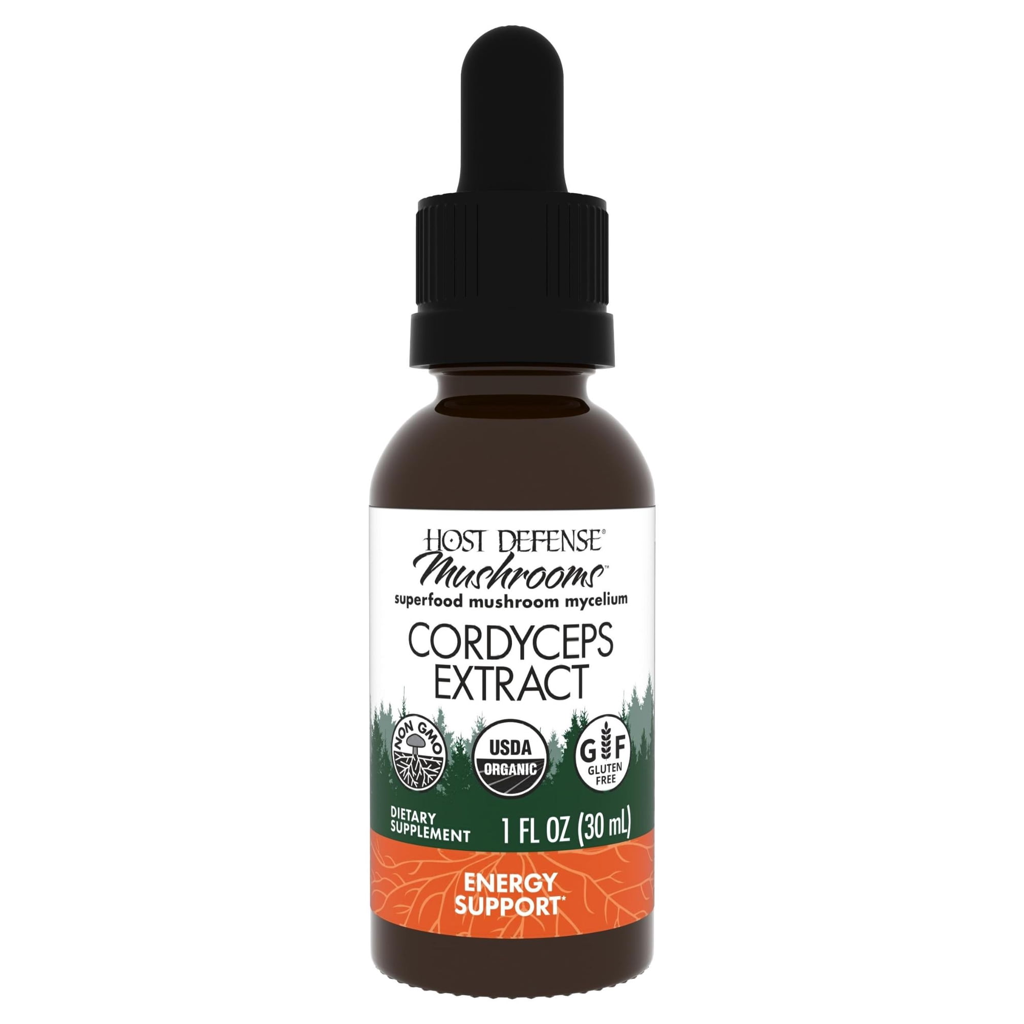 Host Defense Cordyceps Extract - 1 fl oz (30 Servings)