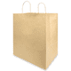 thumbnail image 1 of Bolsa de papel kraft (120 piezas) Caltom  Delivery jumbo con asa, 1 of 4