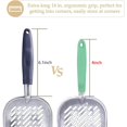 thumbnail image 3 of PEACNNG Cat Litter Scoop  Metal  13.8 x 5.3 in  Deep Shovel Poop Sifting with Long Handle  Pooper Lifter Works with All Type of Cat Litter  with Holder, 3 of 6