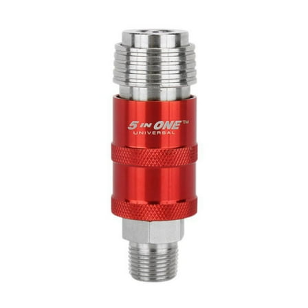 5 In ONE Universal Safety Exhaust Quick Connect Coupler  3/8" NPT, Female 1753