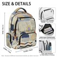 thumbnail image 5 of FUIALDOLG Durable School Bag for Elementary Scuola, 600D Polyester Smooth Zippers School Backpack, Art Print, 5 of 10