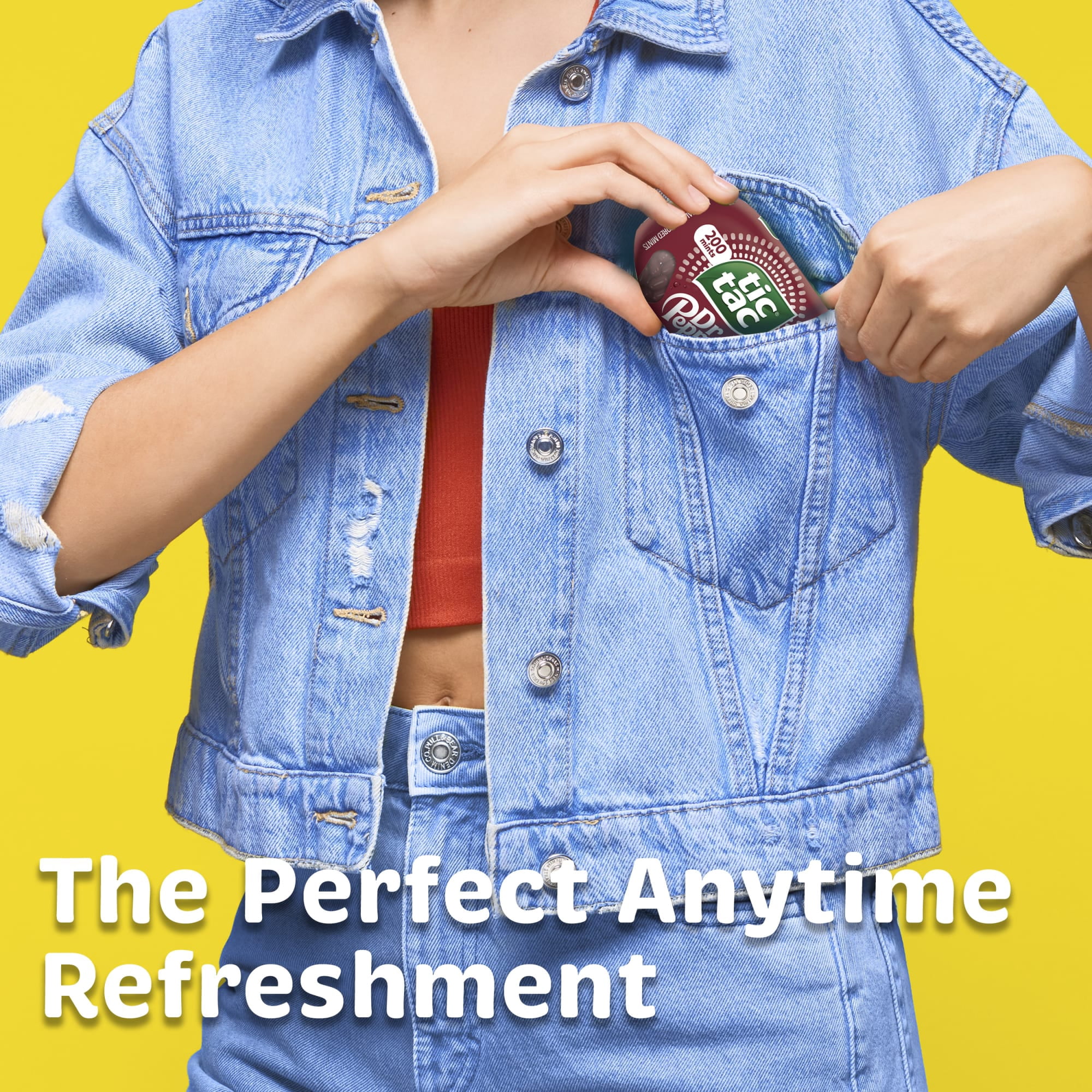 Tic Tac Dr Pepper, Pocket-sized Mints, Dr Pepper Flavored On-the-Go Refreshment,  3.4 oz