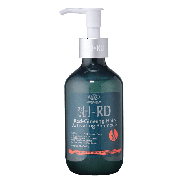 Champú Shaan Honq SH-RD que activa el cabello con ginseng rojo, 200 ml