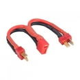 thumbnail image 4 of Ymiko T-Plug 2 Male To T-Plug 1 Female Power Cable Silicone Wire For 2-6S Lipo Battery, 4 of 8