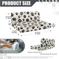 thumbnail image 6 of XYZCANDO Dog Paw Print RV Sofa Cover RV Couch Cushion Slipcovers Comfortable Loveseat Slipcovers for Travel Couch Stain Resistant Sofa Cover 2 Backrest Cover & 2 Bench Cover, 6 of 6