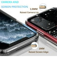 thumbnail image 2 of Compatible with Xiaomi Redmi Note 11 Pro Case Glitter Clear Sparkly Cases Shockproof Xiaomi Redmi Note 11 Pro Phone Case for Women Silicone Cute Slim Bling Protective Case (Redmi Note 11 Pro, Black), 2 of 10