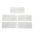 thumbnail image 4 of Bgsha 5*Transparent Bathroom Wall Hook Shelf Sticker For Wall Rack Waterproof Kitchen Sticking Hanger Transparent Adhesive Hook, 4 of 10