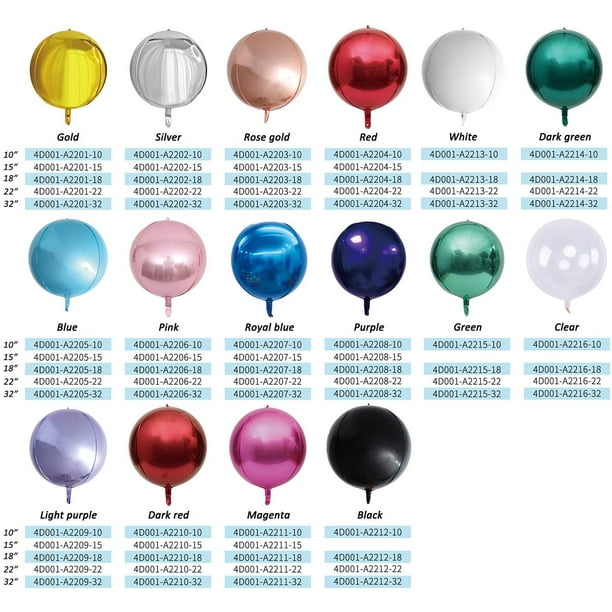 Large on sale silver balloons