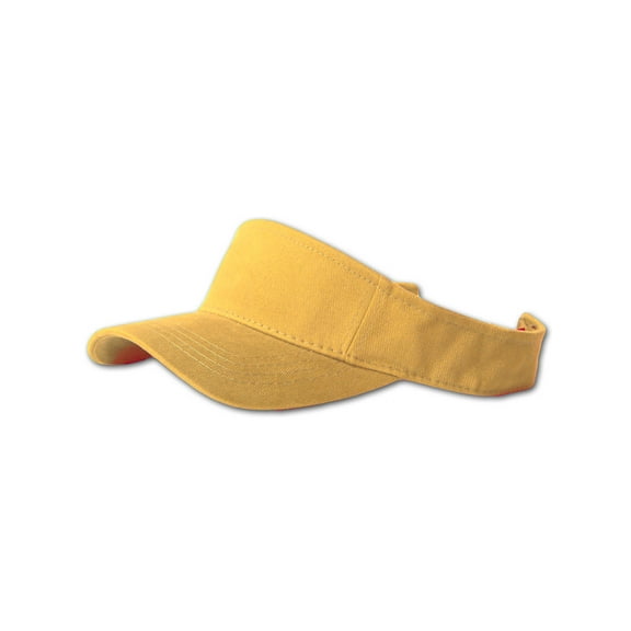 Magic Blank Yellow Adjustable Visor