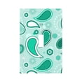thumbnail image 1 of DouZhe 1-Gang Toggle Switch Wallplate, Abstract Green Paisley Decorative Wall Plates, 1 of 7