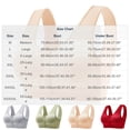 thumbnail image 3 of Stamzod Tshirt Bras for Women Front Closure Push Up Bra Seamless Lace Bralette No Underwire Everyday Bras, 3 of 9