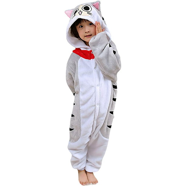 Kids Onesies Kigurumi Pajamas Girls Boys Sleepsuit Sleepwear Hoodie