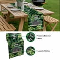 thumbnail image 5 of St. Patrick's Day Table Runner - 90 Inch Long, Kitchen Dining Table Runner Dresser Scarves, Spring Green Truck Clovers Flowers Plaid Farmhouse Decor for Coffee Tables Wedding Party Banquet, 5 of 8