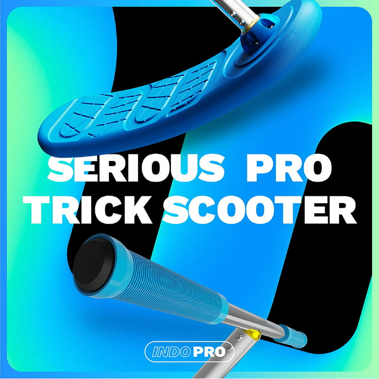 Danser Vanvid Fortælle The Indo Trick Scooter - Trampoline Stunt Scooter for Teens and Adults -  Indoors & Outdoors Use - Over 12 year - Walmart.com