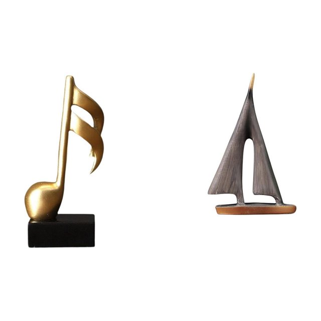 Escultura De Resina De Velero Armonioso, Centro De Mesa Artístico Para Escritorio, Chimenea, Hotel, Sala De Estar, Regalo De Inauguración De La Casa, Decoración